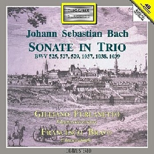 Sonate BWV 525, 527, 529, 1037, 1038, 1039  BACH JOHANN SEBASTIAN