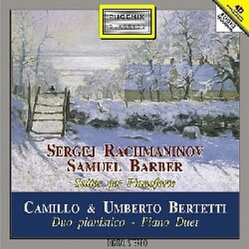Fantaisie (Tableaux) per due pianoforti op.5, Suite n.2 op.17  RACHMANINOV SERGEI