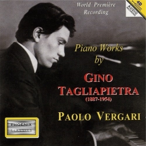 Opere per pianoforte - Tre Pezzi, Rapsodia armena, Sonata breve, 20 Variazioni  TAGLIAPIETRA GINO