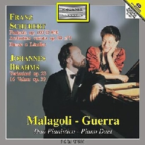 Opere per pianoforte a quattro mani: Fantasia op.103 D 940; Danze e lieder  SCHUBERT FRANZ