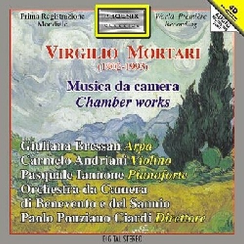 Sonata in Re maggiore per violino e pianoforte, Concerto per arpa e orchestra  MORTARI VIRGILIO