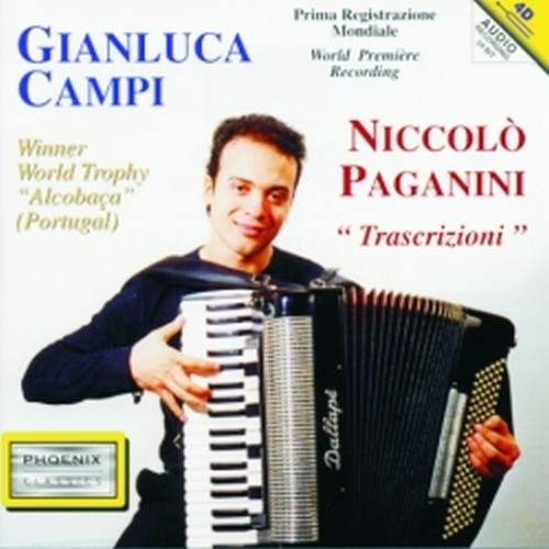Trascrizioni per fisarmonica  PAGANINI NICCOLO'