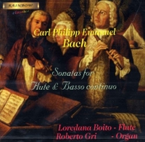 Sonate per flauto e basso continuo  BACH CARL PHILIPP EMANUEL
