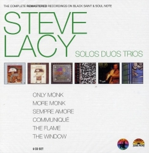 The complete remastered Recordings on Black Saint & Soul Note  LACY STEVE