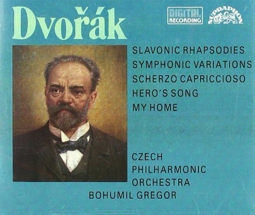 Rapsodia slava n.1, n.2, n.3 op.45, My home (ouverture), Variazioni sinfoniche o  DVORAK ANTONIN