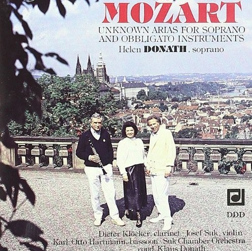 Arie sconosciute x soprano e strumenti obbligati  MOZART WOLFGANG AMADEUS