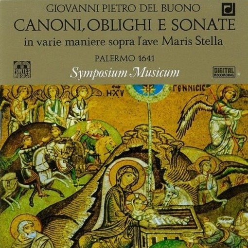 Canoni, obblighi e sonate in varie maniere sopra l'ave Maris Stella  DEL BUONO