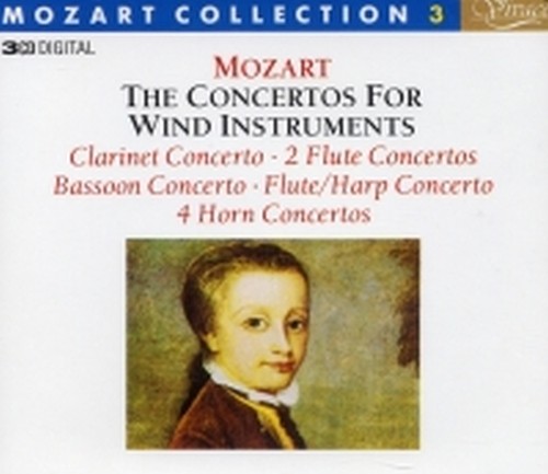 MOZART COLLECTION 3 - Concerti per fiati  MOZART WOLFGANG AMADEUS