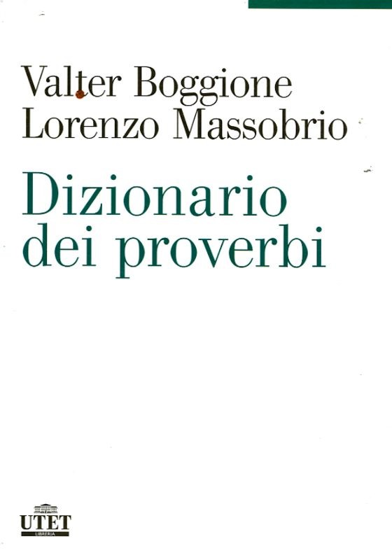 DIZIONARIO DEI PROVERBI