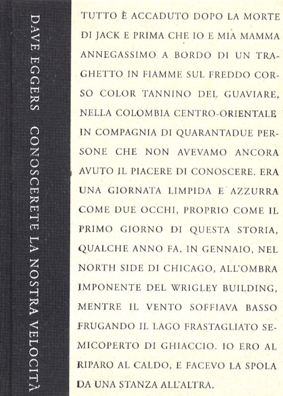 CONOSCERETE LA NOSTRA VELOCITA'