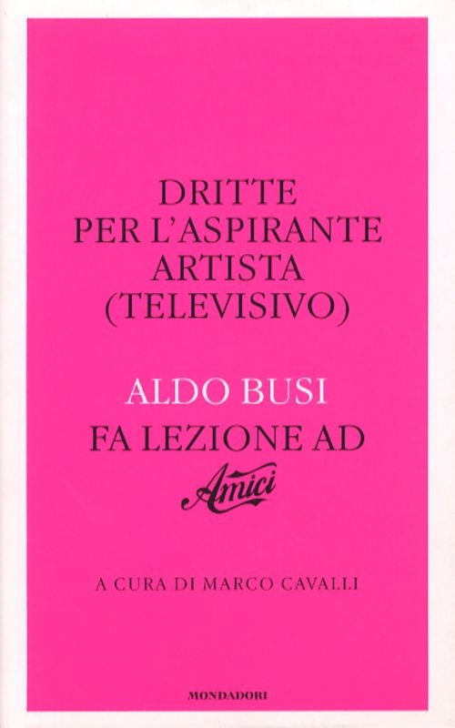 DRITTE PER L'ASPIRANTE ARTISTA (TEL