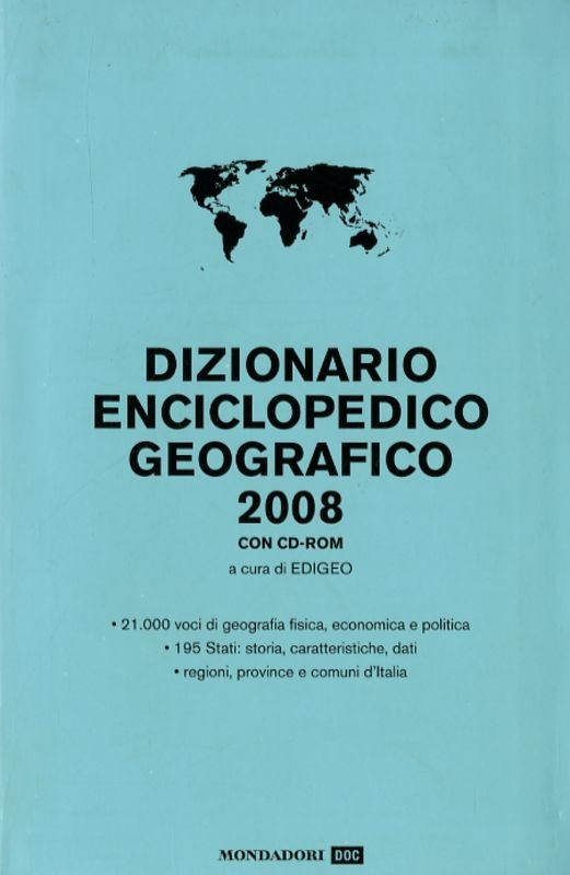 DIZIONARIO ENCICLOPEDICO GEOGRAFICO