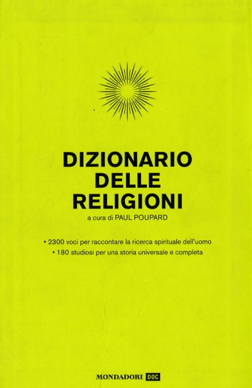 DIZIONARIO DELLE RELIGIONI