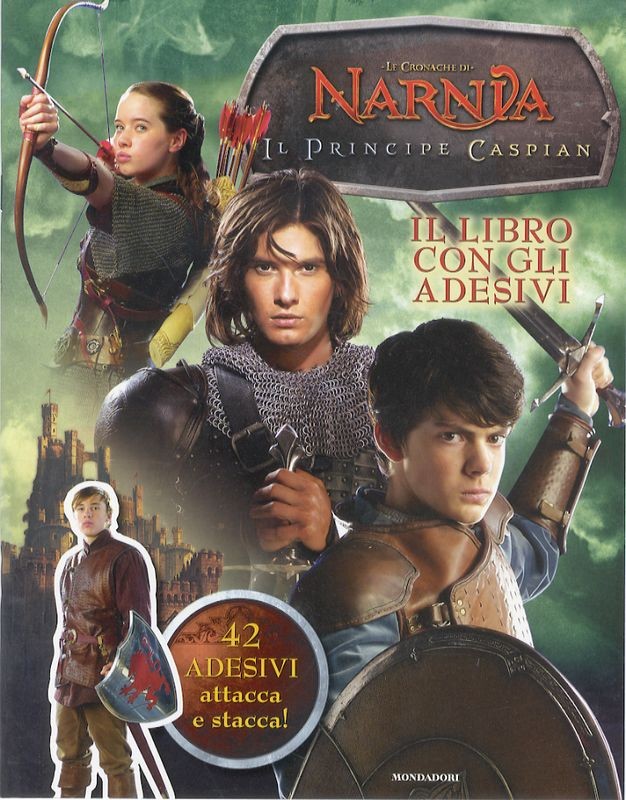 PRINCIPE CASPIAN - LIBRO ADESIVI