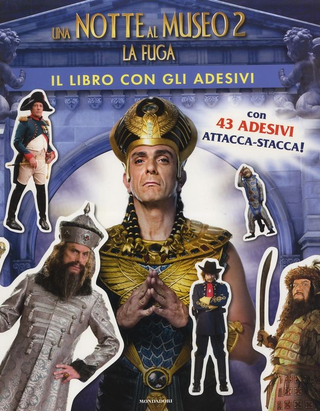 NOTTE AL MUSEO 2 LIBRO CON ADESIVI