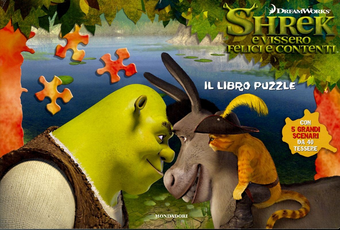 SHREK 4 IL LIBRO PUZZLE
