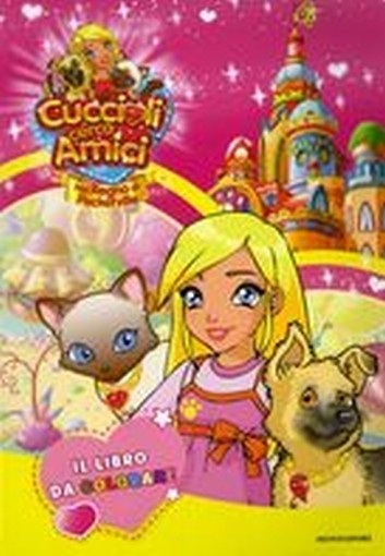 CUCCIOLI CERCA AMICI LIBRO DA COLOR