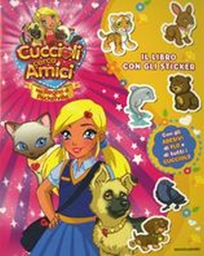 CUCCIOLI CERCA AMICI LIBRO STICKER