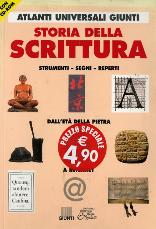 STORIA DELLA SCRITTURA + CD