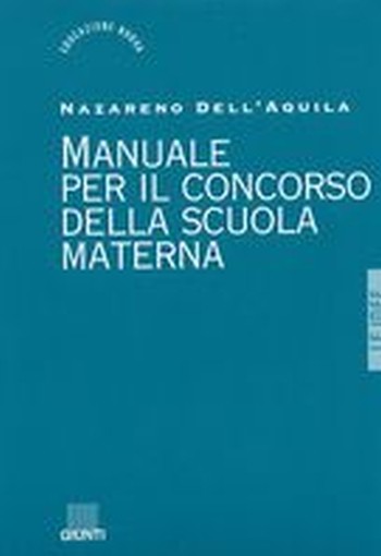 MANUALE PER CONCORSO SCUOLA MATERNA