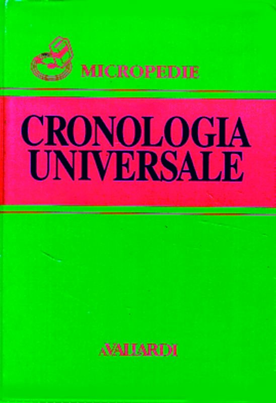 CRONOLOGIA UNIVERSALE