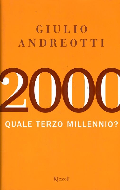 2000 QUALE TERZO MILLENIO ?
