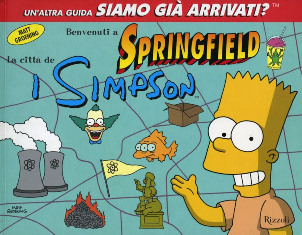 SIMPSON GUIDA LA CITTA' DEI SIMPSON