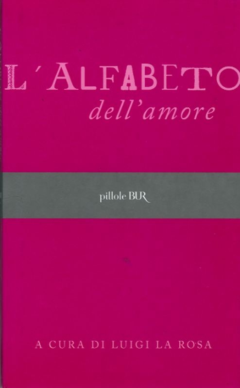 ALFABETO DELL'AMORE