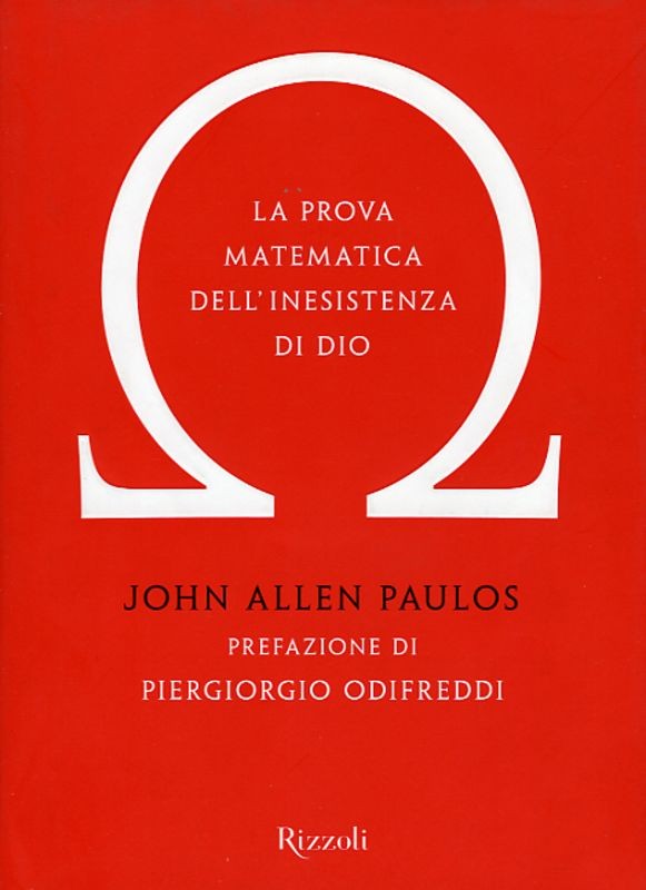 PROVA MATEMATICA INESISTENZA DI DIO
