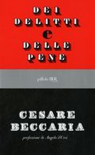 DEI DELITTI E DELLE PENE