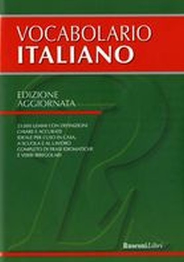 VOCABOLARIO ITALIANO