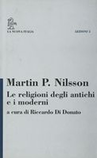 RELIGIONI DEGLI ANTICHI E I MODERNI
