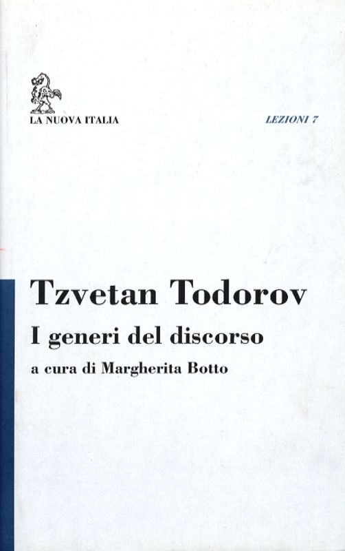 GENERI DEL DISCORSO I