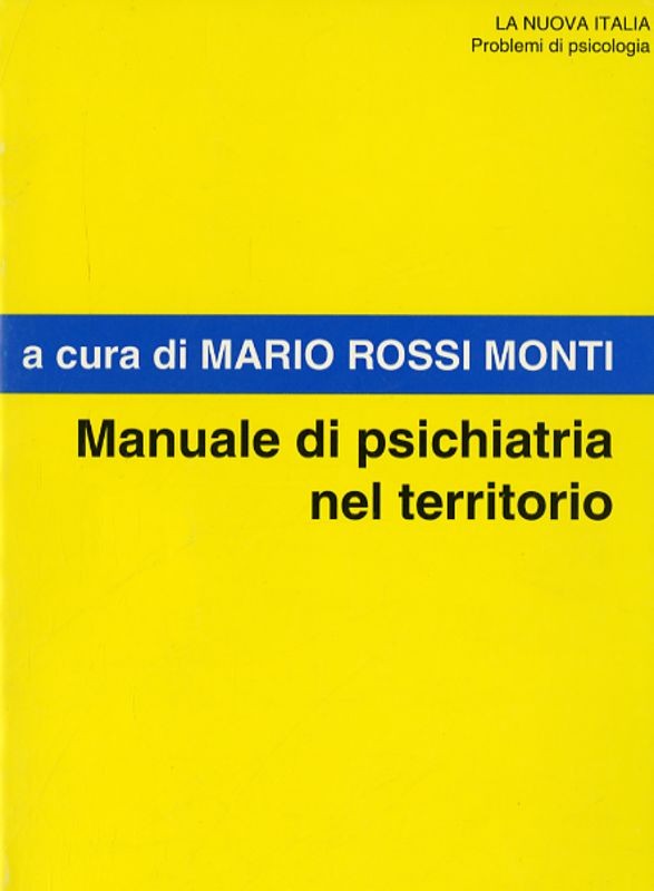MANUALE DI PSICHIATRIA NEL TERRITOR