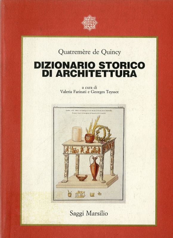 DIZIONARIO STORICO DI ARCHITETTURA