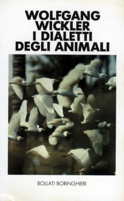 DIALETTI DEGLI ANIMALI (I)