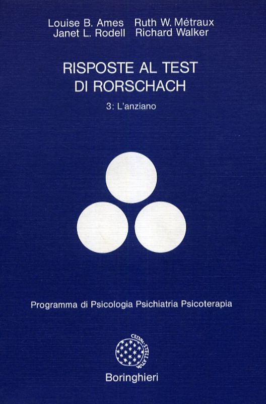 RISPOSTE AL TEST DI RORSCHACH 3
