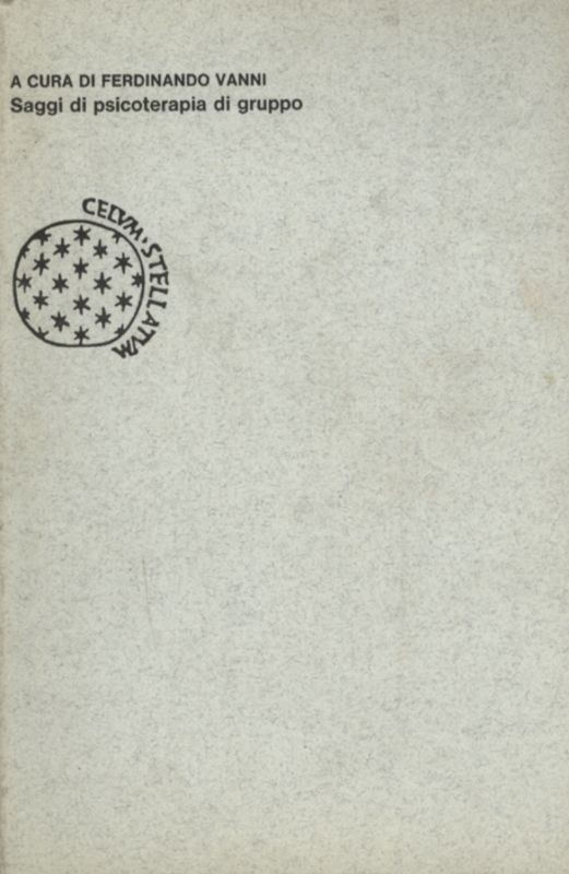SAGGI DI PSICOTERAPIA DI GRUPPO