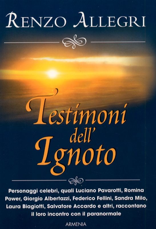 TESTIMONI DELL'IGNOTO