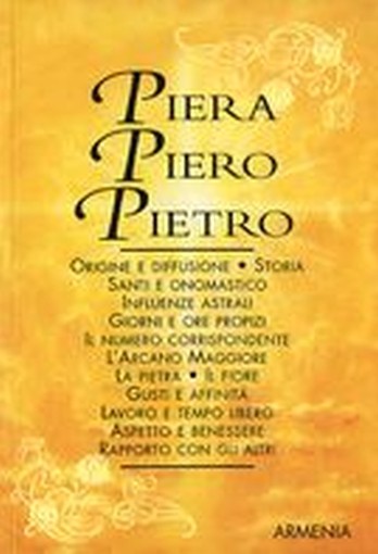 PIERA PIERO PIETRO