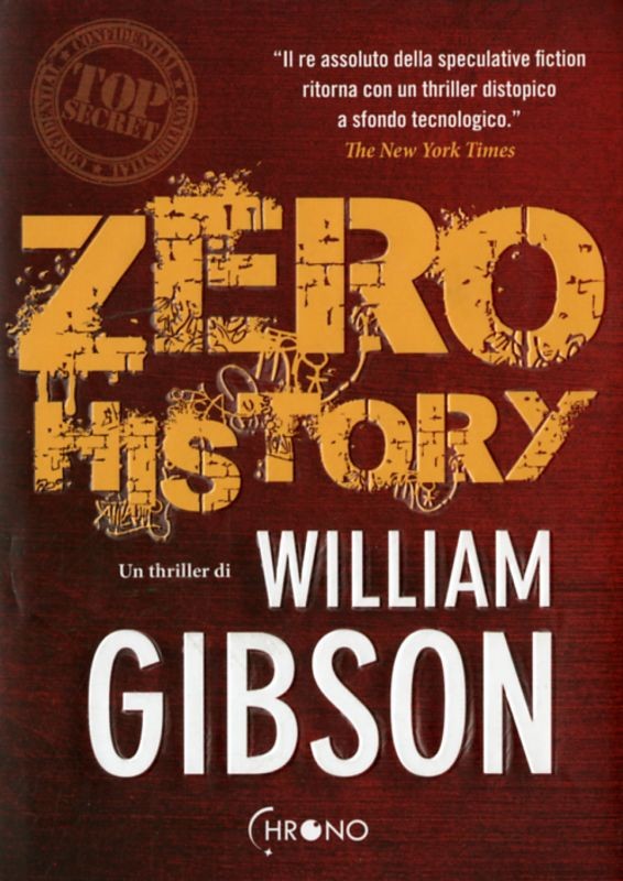 ZERO HISTORY