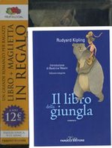 LIBRO DELLA GIUNGLA + MAGLIETTA Kipling Rudyard