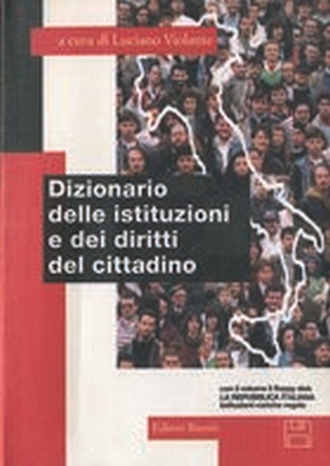 DIZIONARIO DELLE ISTITUZIONI E DEI