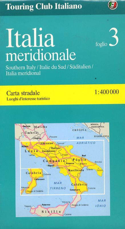 ITALIA MERIDIONALE (CARTINA)