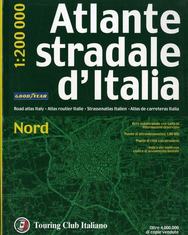 ATLANTE STRADALE D'ITALIA NORD