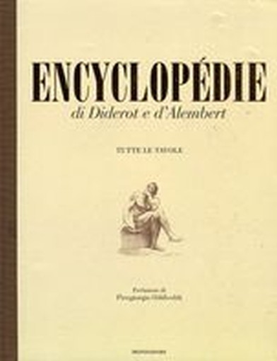ENCYCLOPEDIE DI DIDEROT E D'ALEMBER