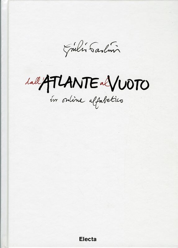 DALL'ATLANTE AL VUOTO