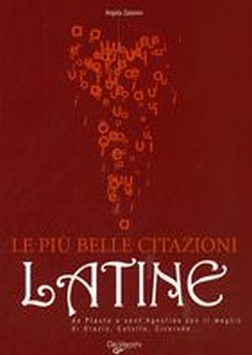 PIU' BELLE CITAZIONI LATINE (LE)