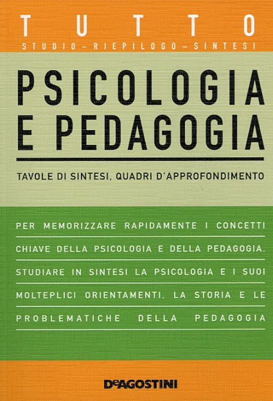TUTTO PSICOLOGIA E PEDAGOGIA