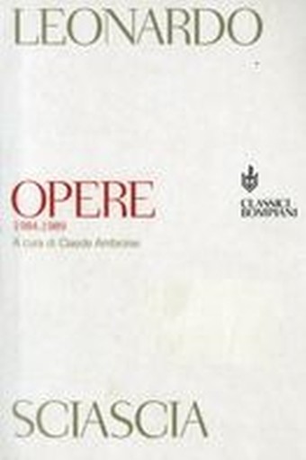 OPERE 1984-1989 (SCIASCIA)